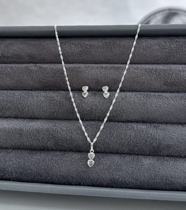 Conjunto dois corações